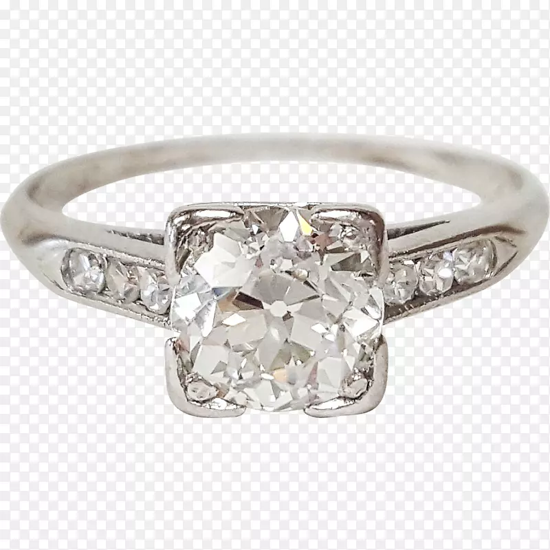 珠宝首饰、结婚戒指、红宝石巷-手绘钻石戒指