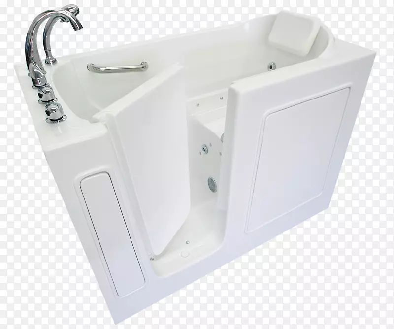 热水浴缸无障碍浴缸浴室淋浴实用木制浴缸
