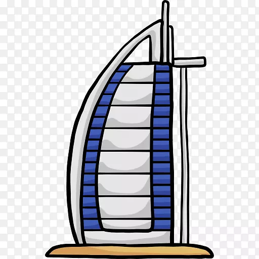 Burj al Arab appinventiv技术剪贴画