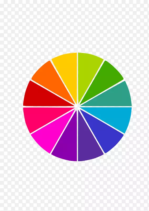 彩色车轮电脑图标剪贴画