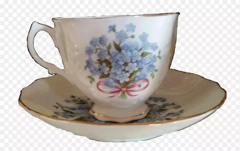 咖啡杯碟瓷杯手绘茶杯