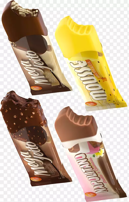 冰淇淋棒巧克力棒食物桑椹冰淇淋