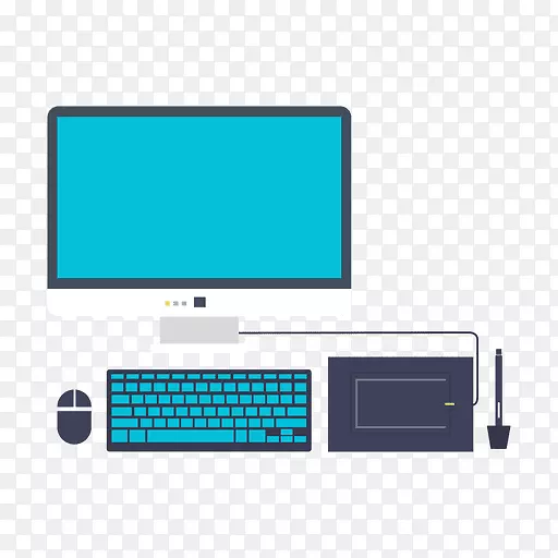 笔记本电脑鼠标电脑机箱和外壳戴尔-笔记本电脑