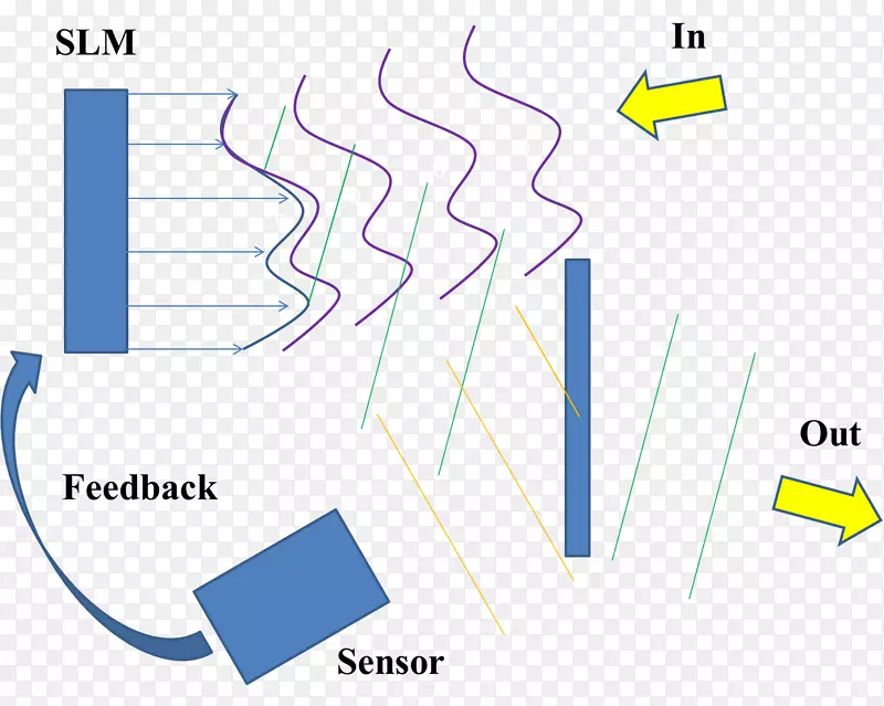 硅光学上的自适应光学波前传感器液晶
