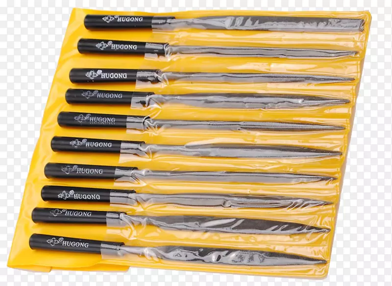 手工工具文件材料塑料.高端颓废笔画