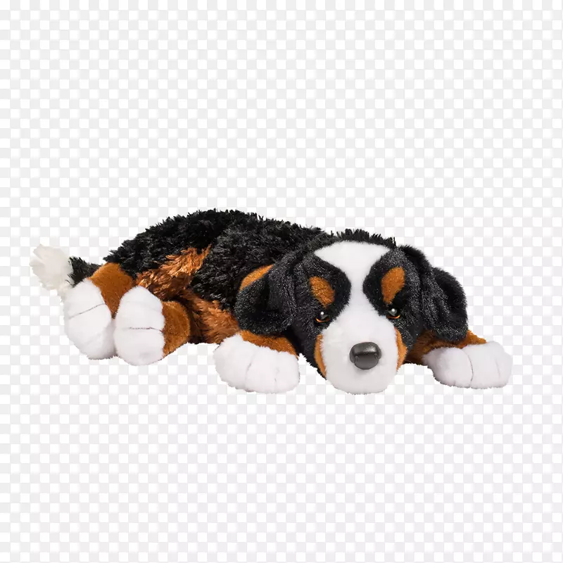 伯恩塞山犬繁殖小狗彭布罗克威尔士科吉毛绒动物和可爱的玩具-小狗