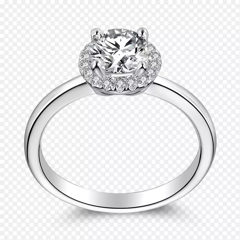 结婚戒指订婚戒指银戒指
