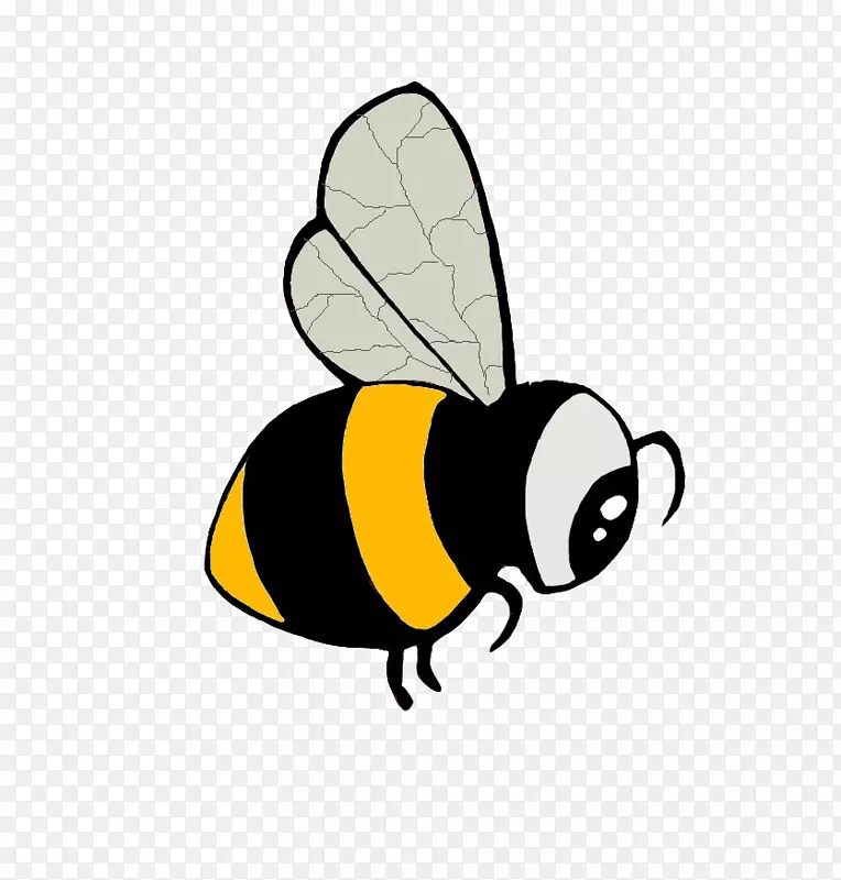 蜜蜂大黄蜂拉胡姆拉SUSE剪贴画-蜜蜂