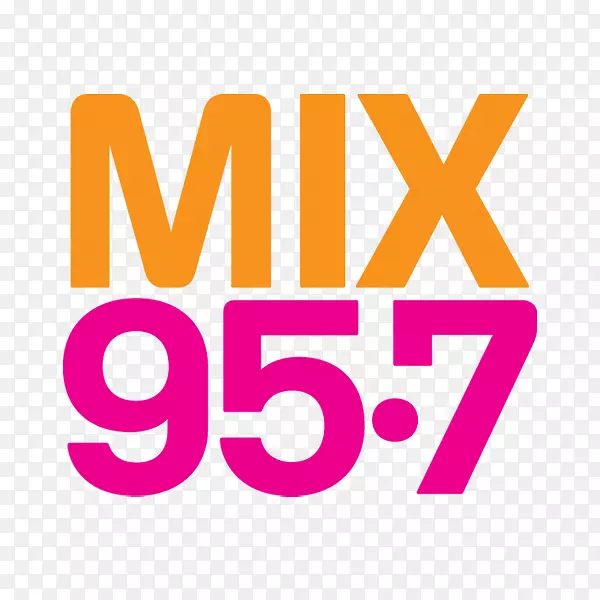 温彻斯特，弗吉尼亚Mix 95.7 iHeartRadio标识网络电台