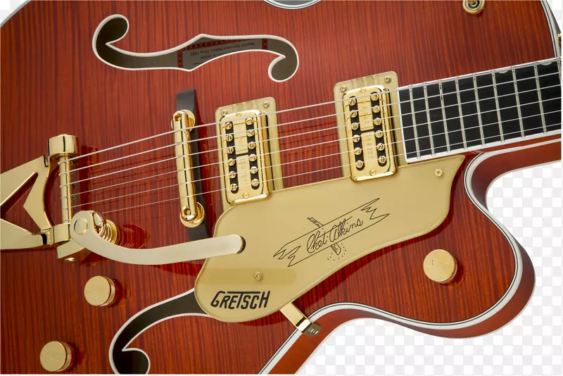 Gretsch白色猎鹰大颤音尾翼吉他Gretsch g 6136 t电-Gretsch