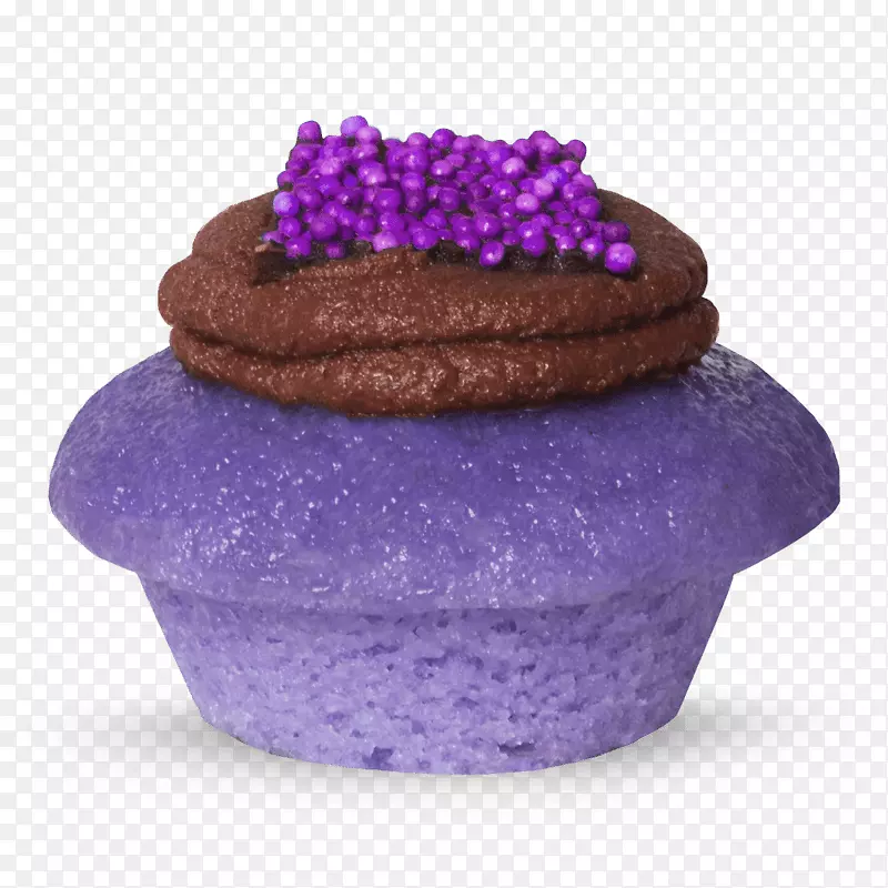 杯状蛋糕紫色烘焙杯