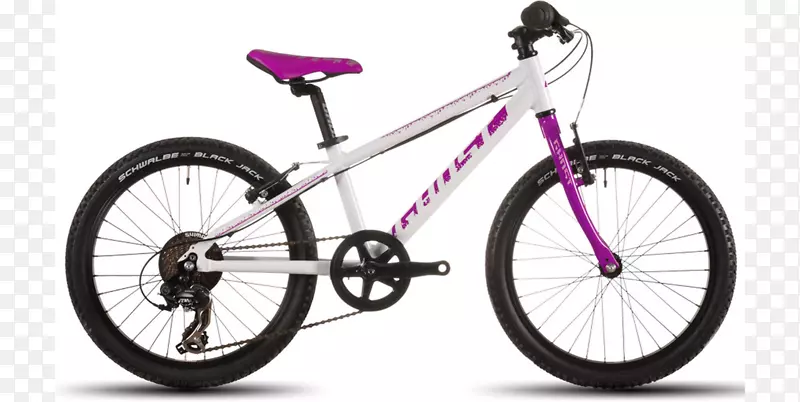 脚踏车，山地车，自行车，岛野巡回演出，硬尾-粉红色自行车