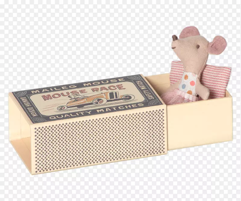 电脑鼠标牙仙子妹妹-火柴盒