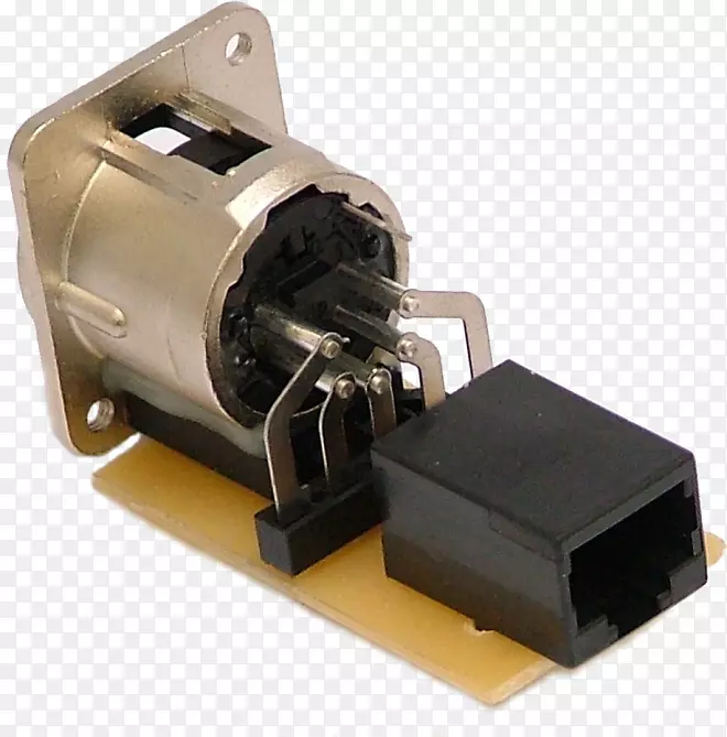 XLR连接器DMX 512 RJ-45适配器类别5电缆