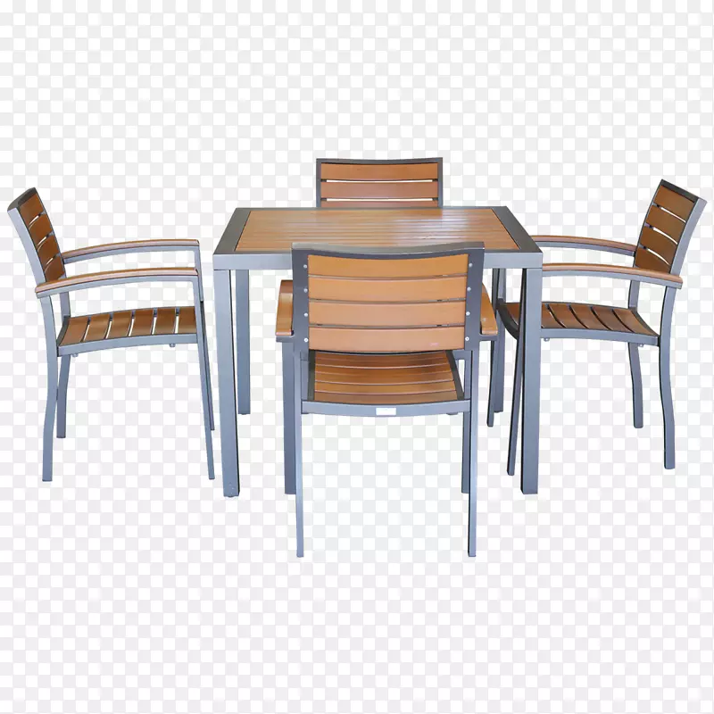 桌椅花园家具垫-文明餐厅