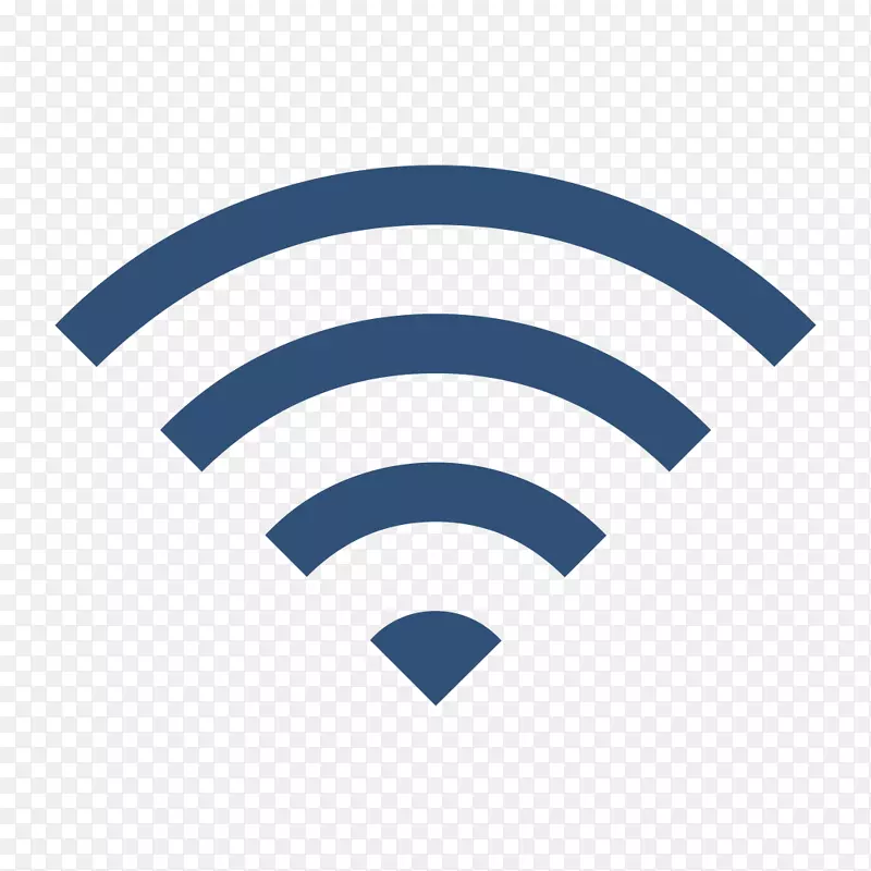 Wi-fi电脑图标热点符号-蓝色wifi