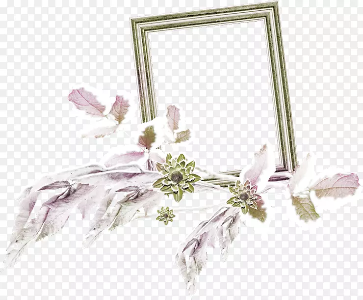 花卉设计摄影相框