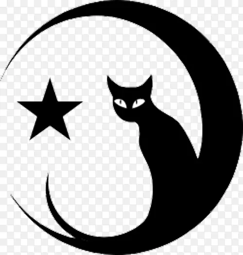 Sphynx猫月猫老鼠黑猫-月亮