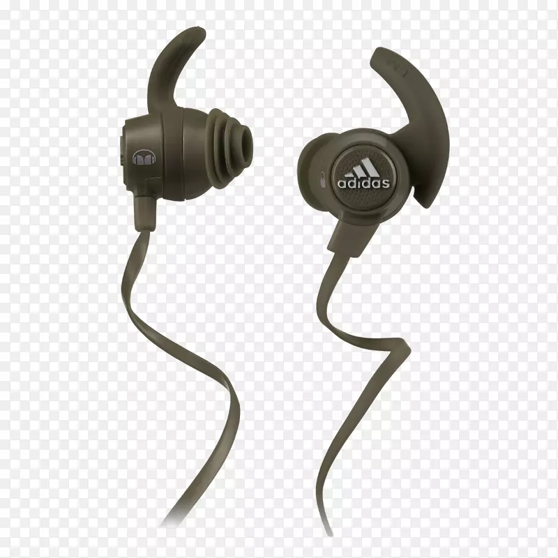Amazon.com怪物阿迪达斯运动反应怪物阿迪达斯原创音频耳机剪贴器