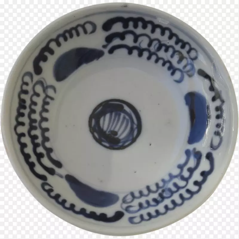 瓷质青花陶器板