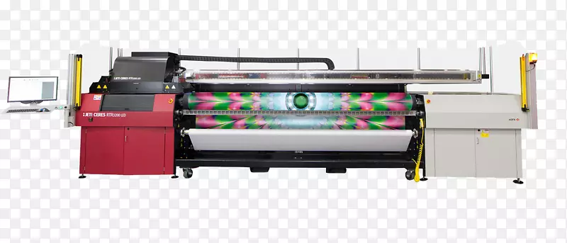 喷墨打印辊对辊处理宽格式打印机平板数字打印机喷墨材料