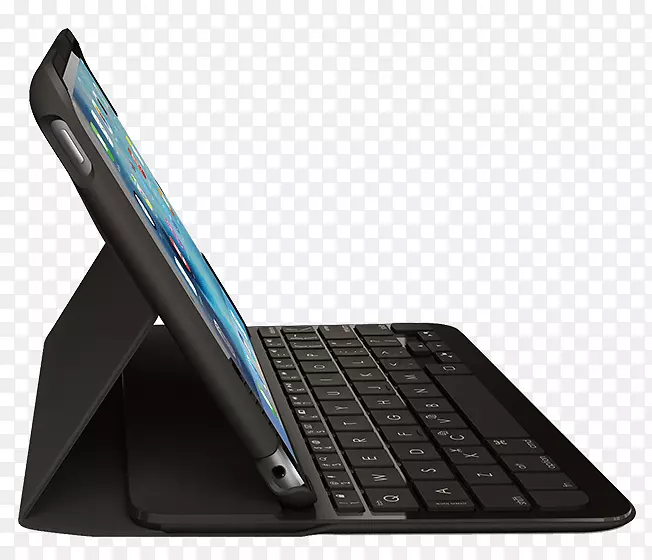 电脑键盘ipad迷你4聚焦键盘盒，黑色ipad 2罗技焦点-苹果