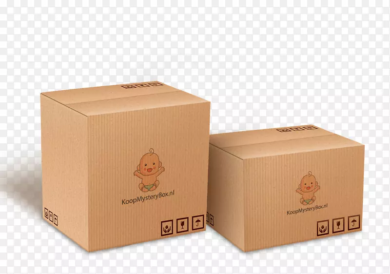 纸板箱包装和标签瓦楞纸箱