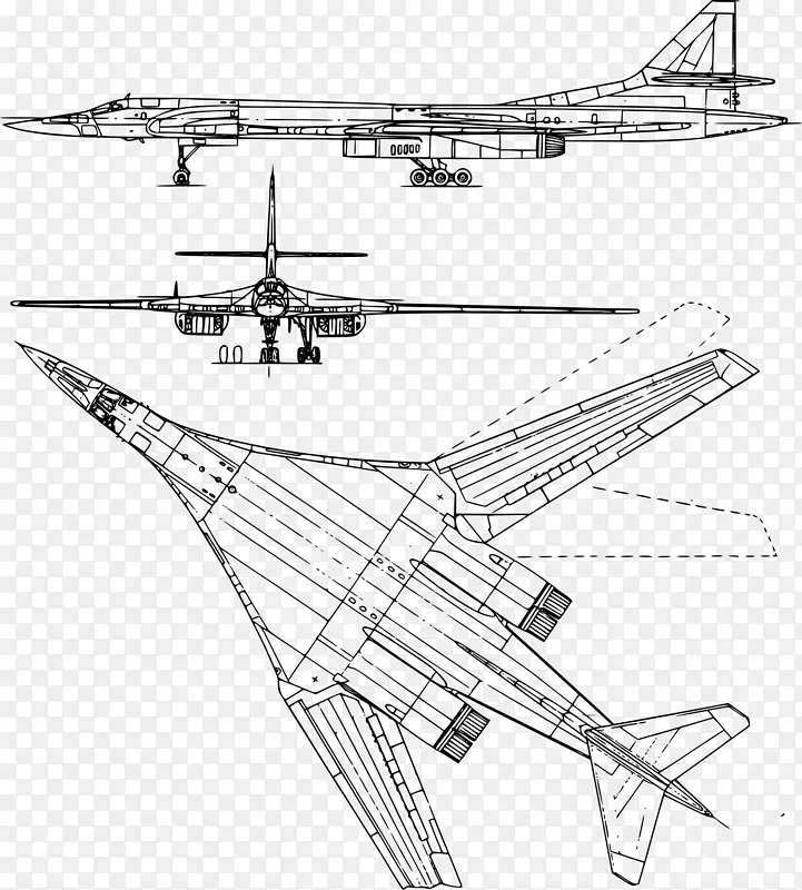 Tupolev tu-160 Tupolev tu-144飞机Tupolev tu-126战略轰炸机-东方飞机