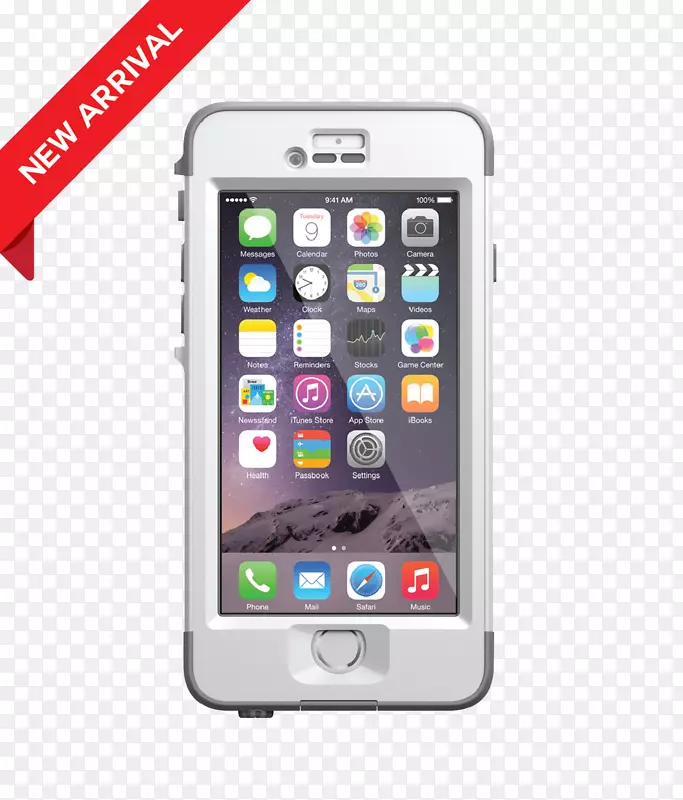 iPhone 6+iPhone 6s+LifeProof电话水獭产品OtterBox alpha玻璃