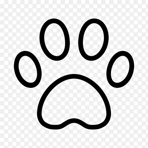 狗猫爪子电脑图标宠物狗
