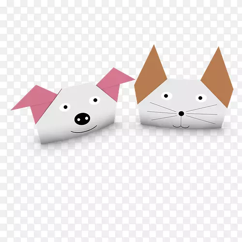 折纸猫纸狗
