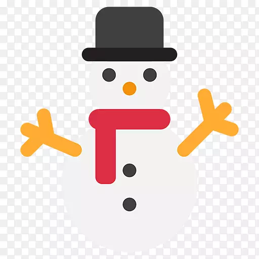 堆便便表情符号雪人贴纸-表情符号
