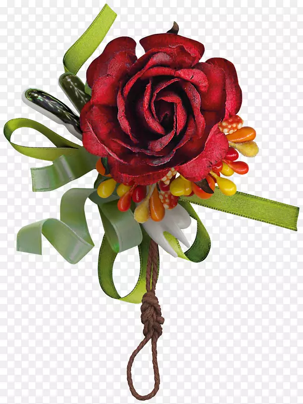 花园玫瑰花卉设计插花艺术.花红色红花框架