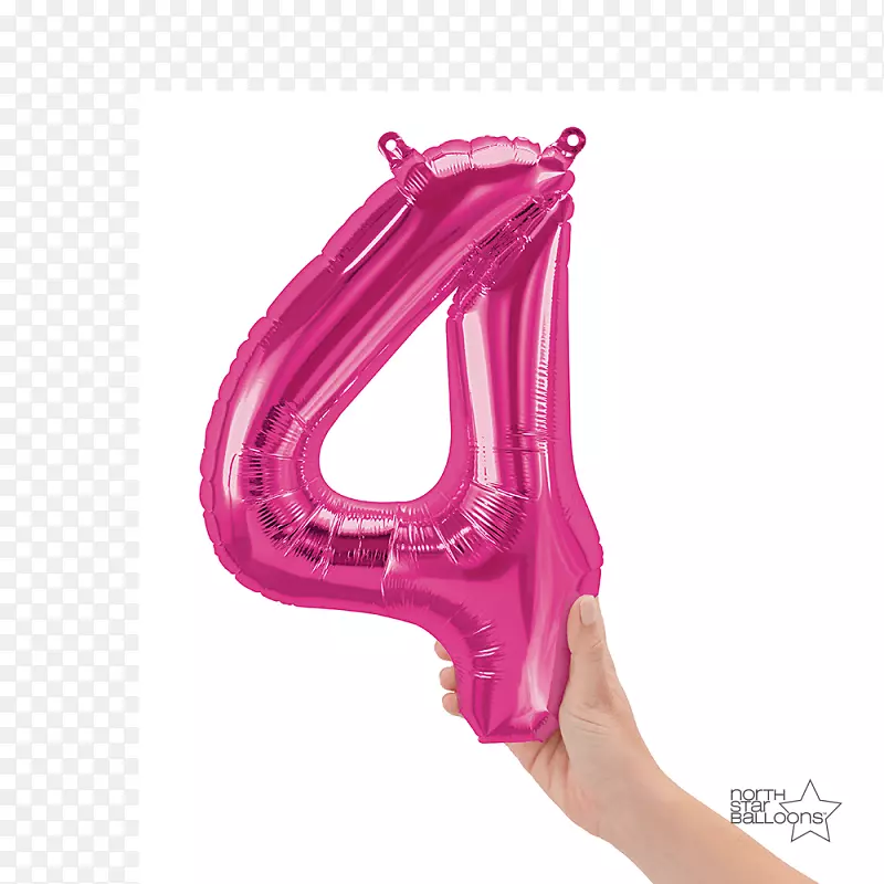 玩具气球生日派对粉色气球