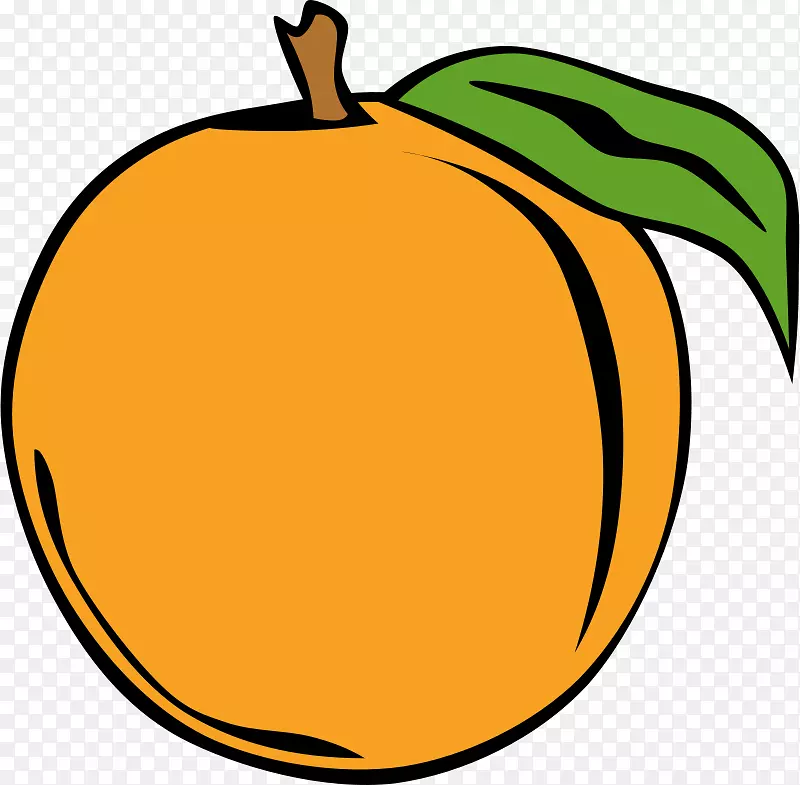 桃子电脑图标剪贴画-桃子