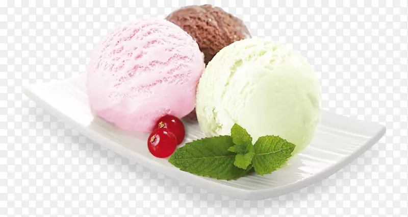 那不勒斯冰淇淋，冰糕，冷冻酸奶，牛奶-冰淇淋