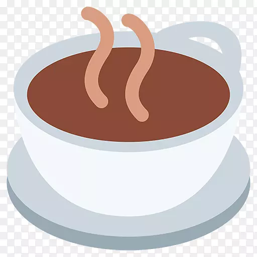 咖啡厅表情符号茶冰咖啡-表情符号