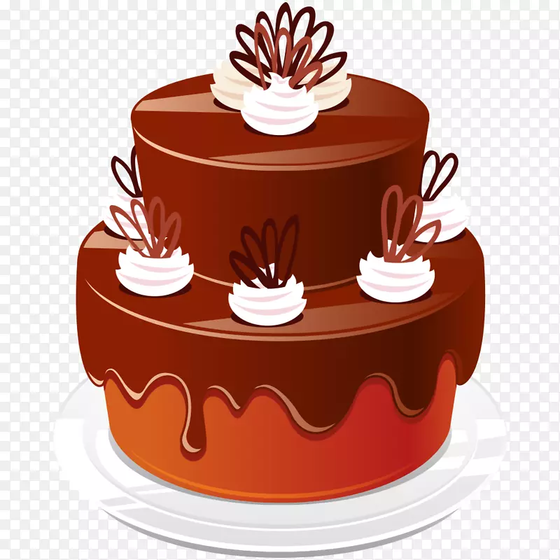 巧克力蛋糕生日蛋糕包装袋海绵蛋糕-巧克力蛋糕