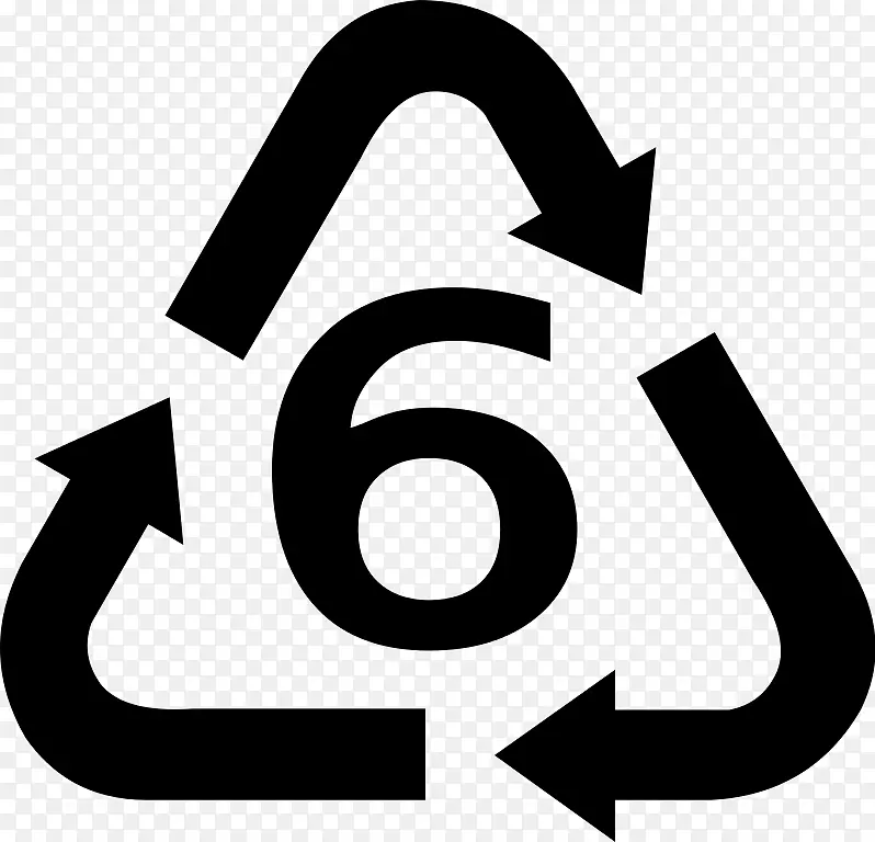 回收符号树脂识别代码聚对苯二甲酸乙二醇酯塑料回收.符号