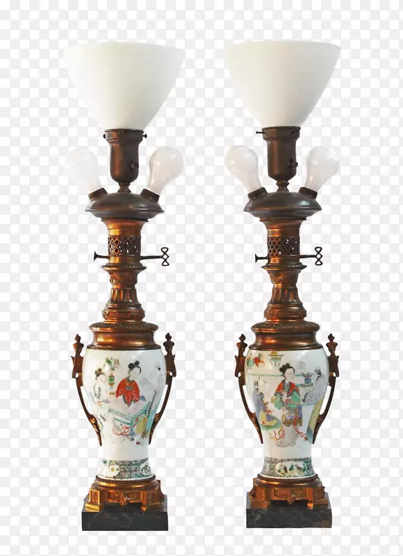 瓷器18世纪灯台-瓷器