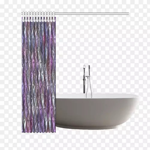 浴帘淋浴浴室纺织品淋浴