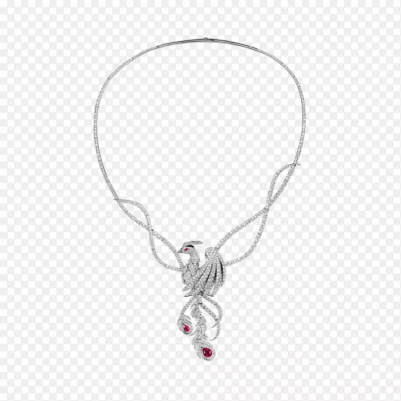 耳环首饰Qeelin项链-珠宝