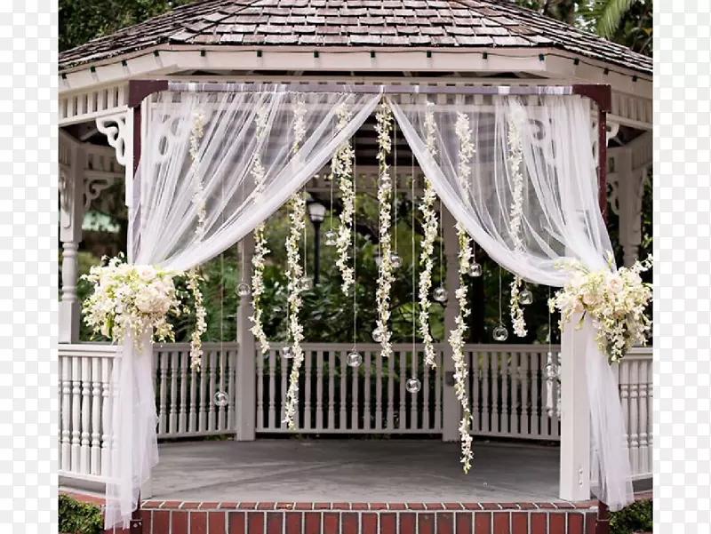 露台婚礼桌后院仪式-婚礼