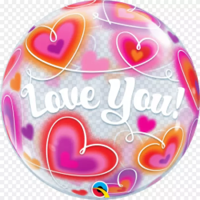 美拉气球心情人节爱情气球