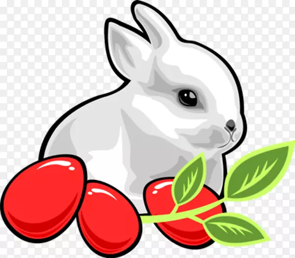 复活节兔子博客剪贴画-复活节