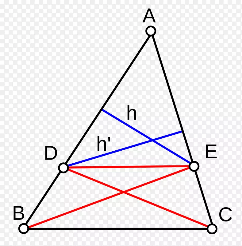 截距定理Thales定理三角形Pythagorean定理-三角形