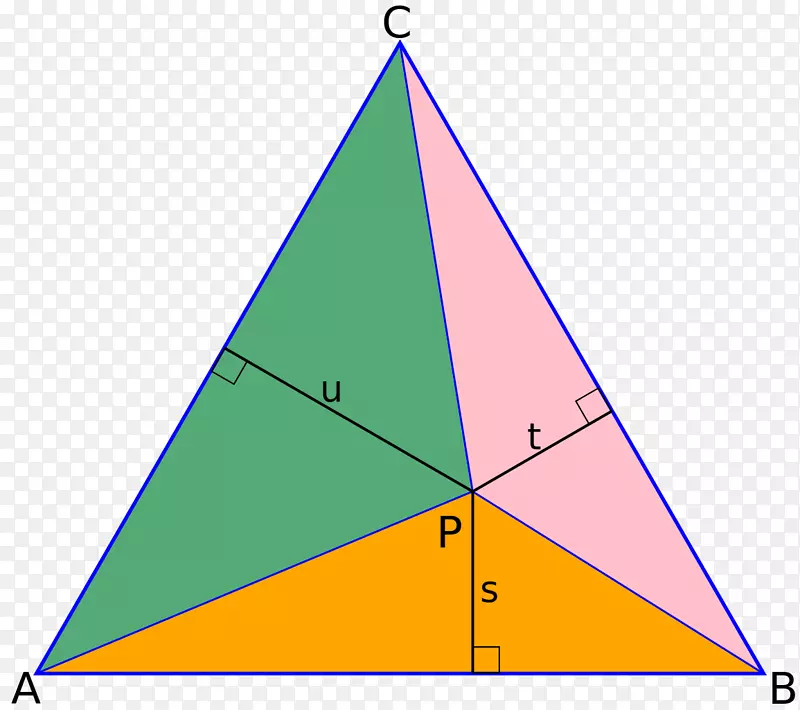 等边三角形几何毕达哥拉斯定理-三角形