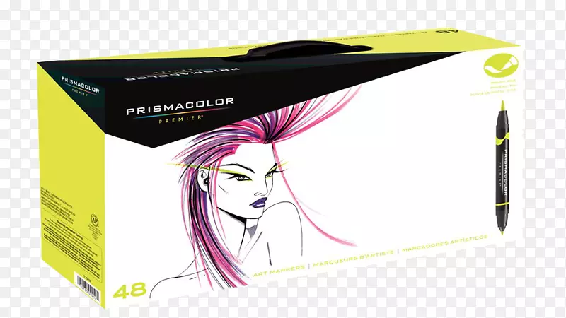 Prismacolor标记笔艺术家画笔