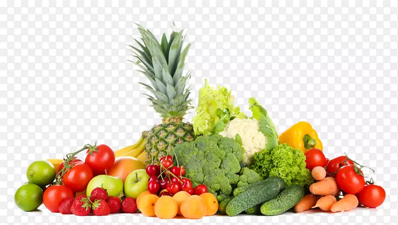 叶菜、水果、素食、美食-蔬菜
