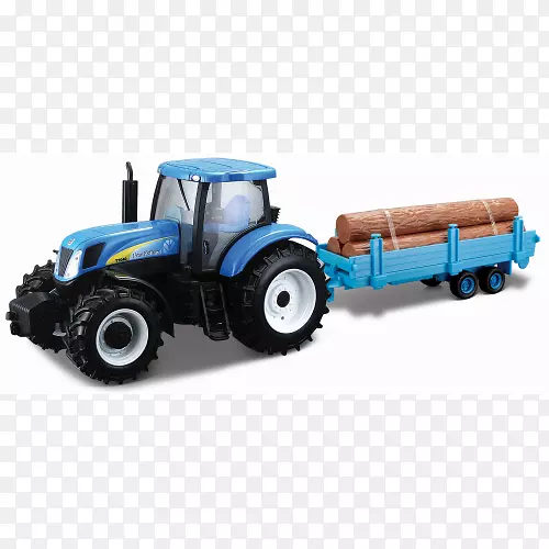 拖拉机新荷兰农业Bburago压铸玩具1：32比例拖拉机
